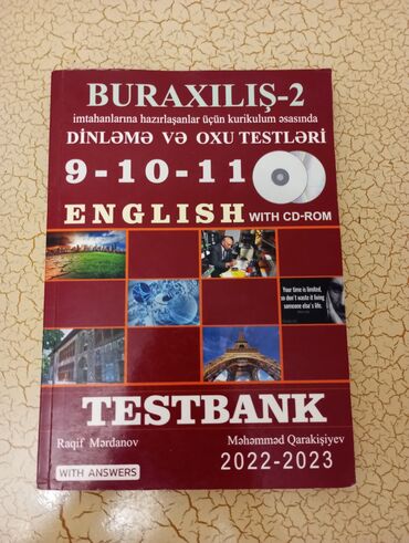 İngilis dili Testlər 9-cu sinif, RM, 2-ci hissə, 2023 il
