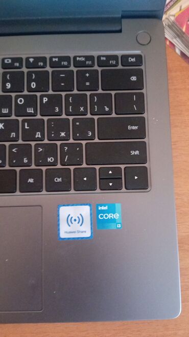 dell nodbuk: Huawei noutbuk - Model: MDF-X (etiketdə qeyd olunub) - Prosessor