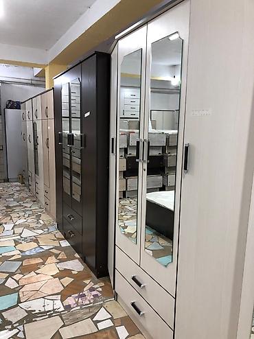 Спальные гарнитуры: Спальный гарнитур, Б/у, Двухъярусная кровать, Шкаф, Комод, Самовывоз, цвет - Бежевый — 5