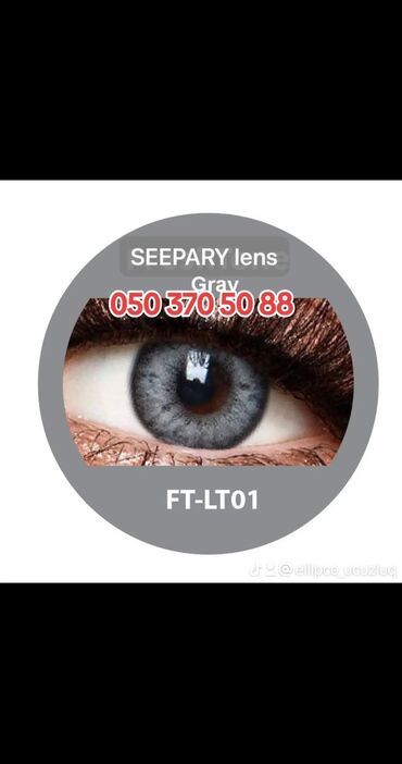 Digər: Lens linza koreya istehsalı olan linza +qab rəngli kosmetik linza — 4