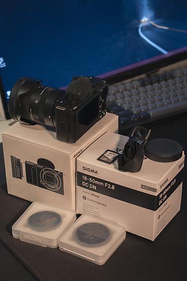 zv e1: Продам Sony ZV-E10M2 II + sigma 18-50 F2.8 + nd clp фильтры + флешка — 4