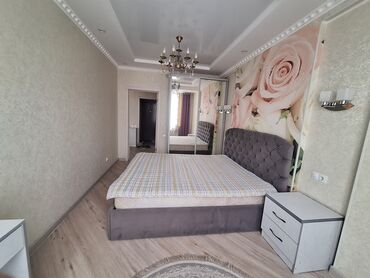 квартира город талас: 2 комнаты, 70 м², Элитка, 7 этаж, Евроремонт