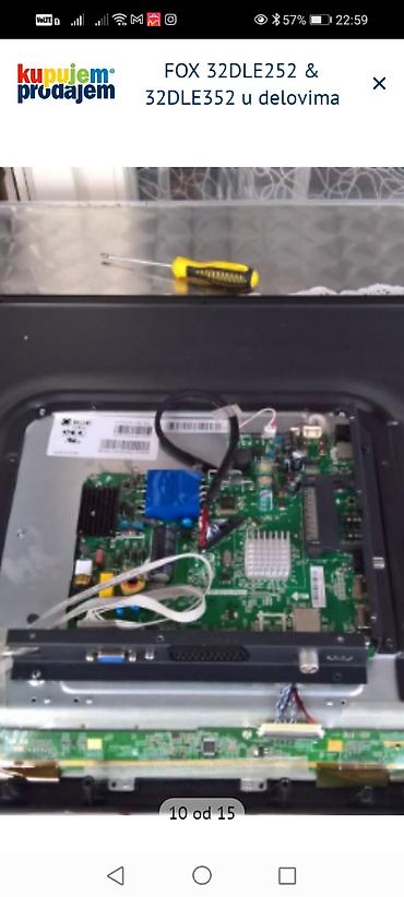 Aksesoari za TV i video: FOX 32DLE252 i FOX 32DLE352 – delovi za TV Dostupni originalni delovi — 8