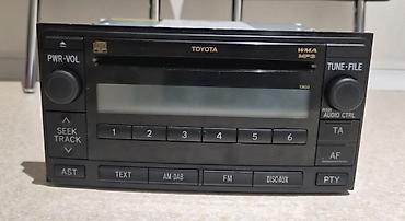 Avtoelektronika: Toyota orijinal avtomobil maqnitofonu/radiosu Model: Toyota — 2