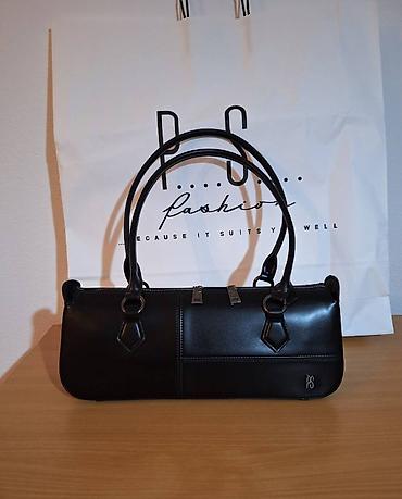 Torbe: Nova PS Fashion crna elegantna ženska torbica torba Nova crna — 9