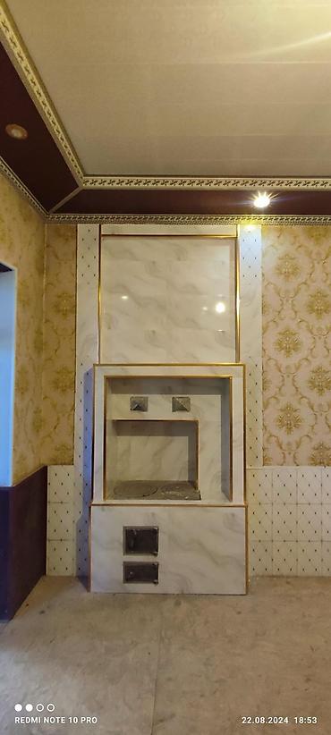 Печи, плиты: Бир козун 6500 дон жасайбыз кафель менен .без кафель болсо 3500 — 12