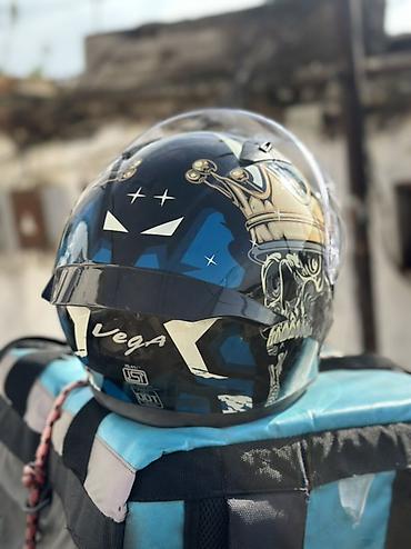авто шлем: Moto dəbilqə – Vega Yaxşı vəziyyətdədir, az istifadə olunub, qiymətdə — 3