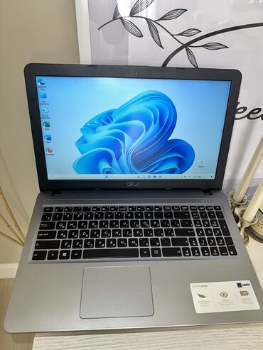 Ноутбуки и нетбуки: Ноутбук, Asus, 4 ГБ ОЗУ, Intel Celeron, 15.6 ", Б/у, Для несложных задач, память HDD