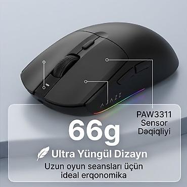 logitech mouse: 🎮 Oyun üçün ideal, ultra yüngül və sürətli simsiz mouse! 🔧 — 2