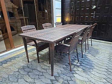 Balkon üçün, İşlənmiş, 6 stul lalafo.az -da Balkon üçün, İşlənmiş, 6 stul