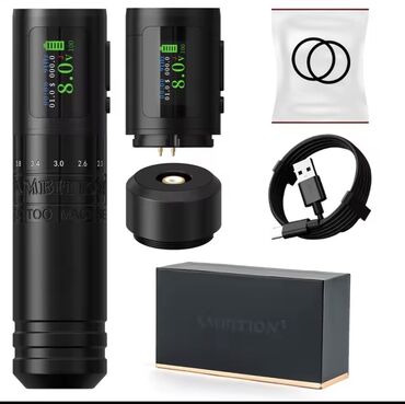 Ostali akumulatorski alati: Ambition C1 – profesionalna bežična/žičana tattoo mašina (pen) Malo je — 3