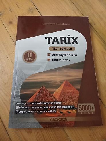 Testlər: Azərbaycan Tarixi Testlər 11-ci sinif, Anar İsayev, 2-ci hissə, 2024 il — 4