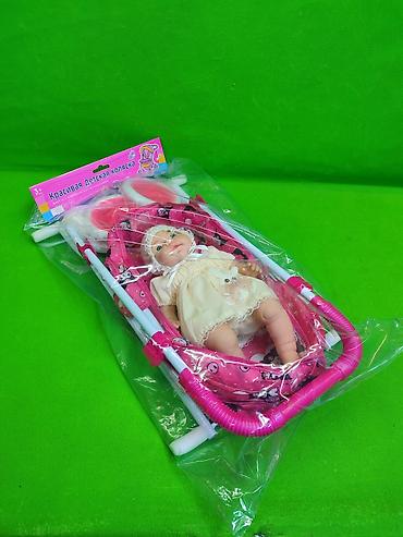 Игрушки: Коляска для кукол и кукла игрушки в комплекте✨ Комплектация товара — 9