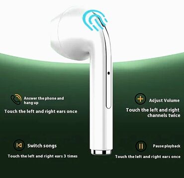 Qulaqcıqlar: Yeni Simsiz (Bluetooth) Qulaqcıqlar, rəng - Ağ — 4