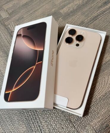 купить посудомоечную машину бу: IPhone 16 Pro Max, Колдонулган, 256 ГБ, Алтын, 100 %