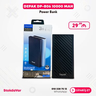 flinc power bank: Powerbank 10000 mAh, Yeni