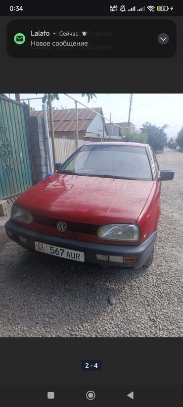 гольф3 каропка: Volkswagen Golf: 1993 г., 1.8 л, Механика, Бензин, Купе