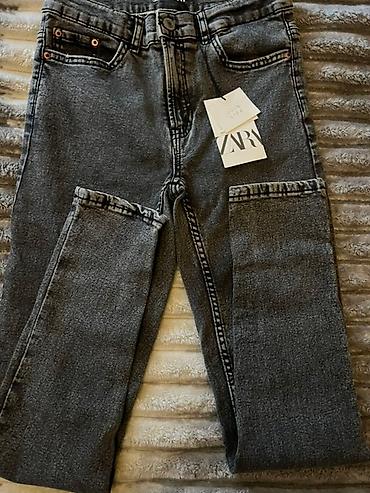 dar cins şalvarlar: Məhsul: ZARA uşaq/yeniyetmə cins şalvarı - Model: Skinny Fit (SKINNY — 2