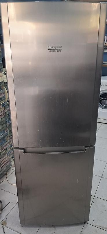 Hotpoint Ariston iki qapılı soyuducu - Rəng: paslanmayan polad (inox)
