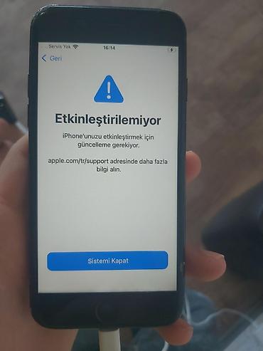ikinci el tilvizir: IPhone 7, 32 GB, Qara, Barmaq izi — 8