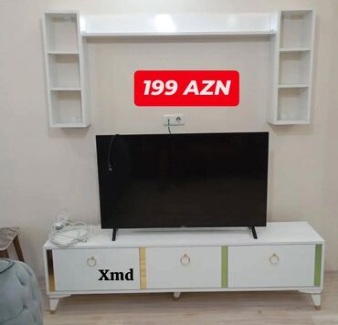 Dolablar: Düz TV altlığı, Polkalı, Laminat