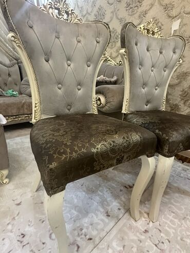 массажный стол: Для гостиной, Нескладной, цвет - Серый Стул