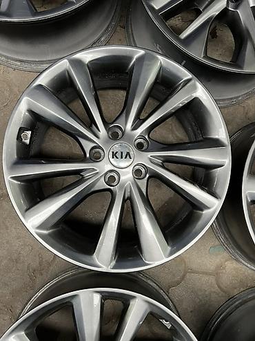 Диски: Литые Диски R 19 Kia, Комплект, отверстий - 5, Б/у — 5