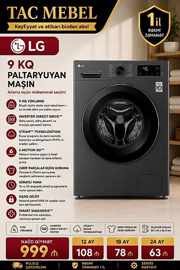 philips xenium 9@9s: Paltaryuyan maşın Samsung, 9 kq, Yeni, Avtomat, Qurutma var, Kredit var, Pulsuz çatdırılma — 7