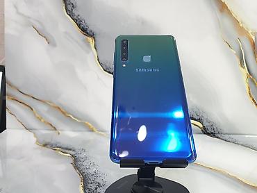 Samsung Galaxy A9, Б/у, 128 ГБ, цвет - Синий, 2 SIM
