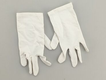 biała bluzka na dlugi rękaw: Gloves, One size, condition - Good