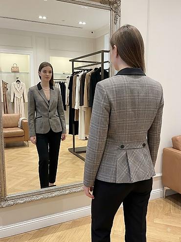 prada prsluk: Ženski blejzer H&M – pepito/karo dezen - Brend: H&M - Model — 1