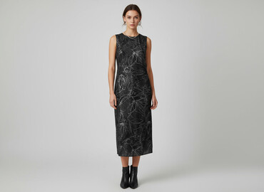 długie sukienki wieczorowe z odkrytymi plecami: Women`s dress, size S