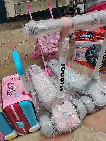 Балдар транспорту: Балдар самокаты, Үч дөңгөлөктүү, Жаңы — 1
