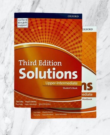 книга solutions pre intermediate: Учебник Solutions Upper-Intermediate ❗️2 Книги Students Book и
