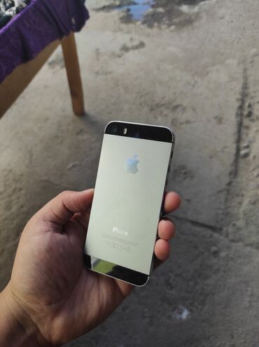 iphone xs max цена в бишкеке бу: IPhone 5s, Б/у, 16 ГБ, Space Gray, Кабель, 1000 %