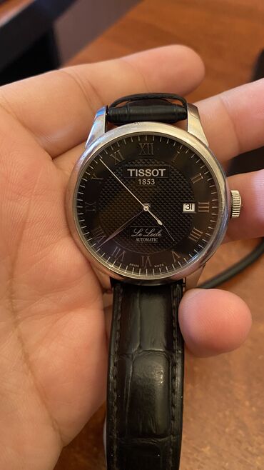 Наручные часы: Б/у, Наручные часы, Tissot, цвет - Черный