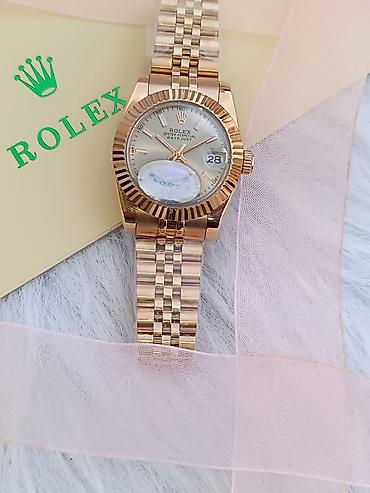 gun eynəyi: Yeni, Qol saatı, Rolex, rəng - Qızılı — 9