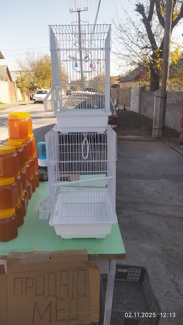 фарел ош: Продаю клетки для попугаев маленькая 850 большая 1.300