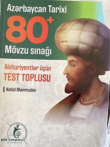 Testlər: Məhsul: Abituriyentlər üçün test toplusu kitabları (EDU Company) - — 2