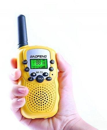 Eksterne baterije: Baofeng BF-T3 PMR/FRS walkie-talkie (žuti) - Kompaktni dvosmerni — 1