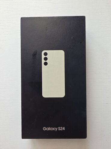 тела: Samsung Galaxy S24, Новый, 256 ГБ, цвет - Бежевый, 1 SIM