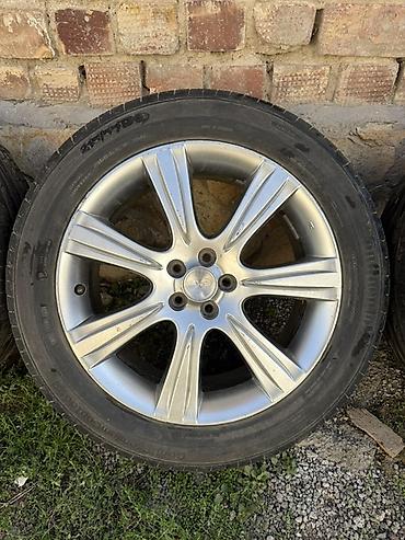subaru r18: Колеса в сборе 215 / 55 / R 18, Лето, Б/у, Комплект, Легковые, Литые, отверстий - 5 — 2