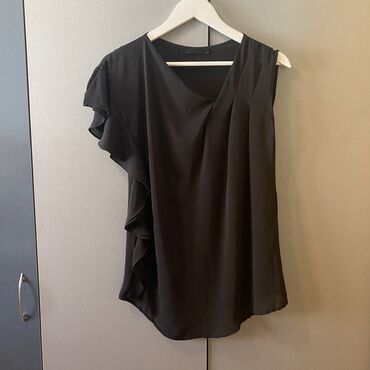 ženske košulje od satena: L (EU 40), color - Black