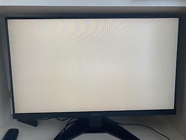 airpods qulaqcıq: MSI oyun monitoru - Ekran: Təxminən 23–24 düym, nazik çərçivəli panel — 2