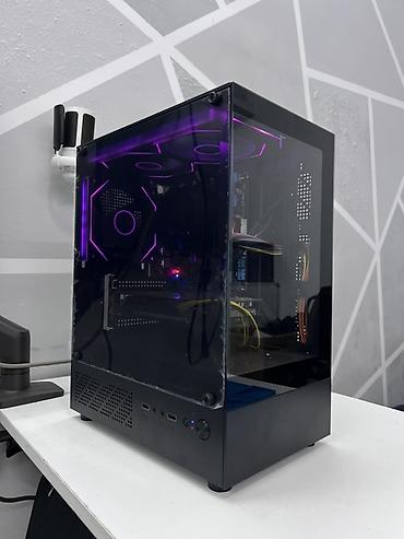 9060 xt: Корпус ПК, Б/у, Micro-ATX, цвет - Черный — 1