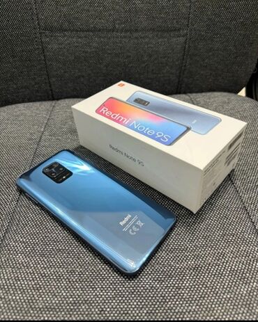 сканеры документ сканер: Redmi, Redmi Note 9S, Б/у, 128 ГБ, цвет - Синий, 2 SIM