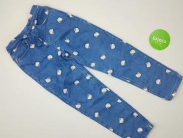 spodenki: Spodnie jeansowe, Hello Kitty, 9 lat, 128/134, stan - Bardzo dobry — 2