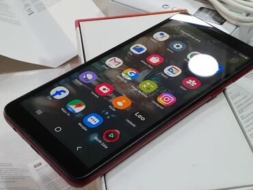 Samsung: Samsung Galaxy A01 Core, 16 GB, rəng - Qara, Zəmanət, Düyməli, Sensor — 12