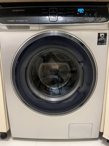 продать бу стиральную машину: Paltaryuyan maşın Samsung, 8 kq, Avtomat, Qurutmasız