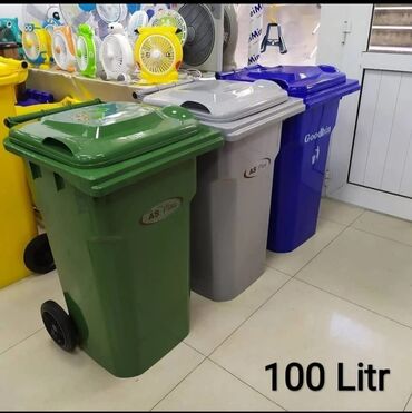 Tullantı qabları: Zibil vedre goodbin tekerli qapaqli zibil qabi goodbin tekerli qapaqli — 19